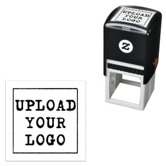 Custom Business Logo Company Branded  Self-inking Stamp