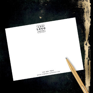 Custom Business Logo Company Contact Minimalist Card