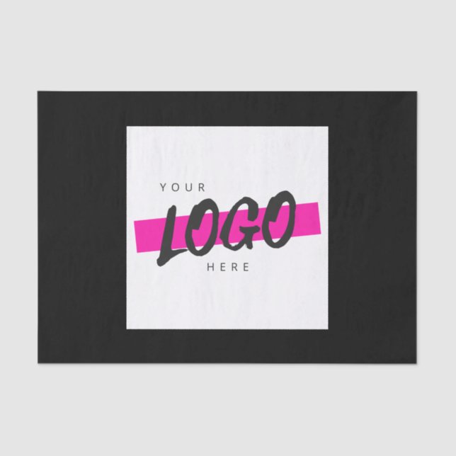 Custom Business Logo Company Corporate Packaging Tissue Paper (Front)