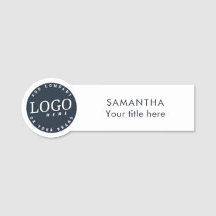 Custom Business Logo Company Employee Name Tag