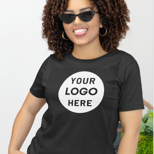 Custom Business Logo   Company Employee Staff T-Shirt