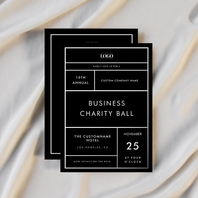 Custom Business Logo Company Event Silver Foil     (Creator Uploaded)