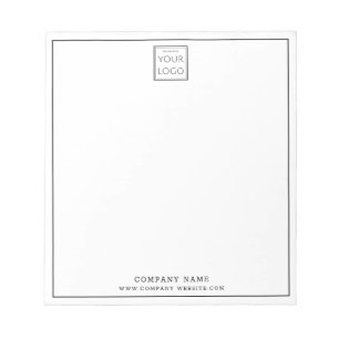  Custom Business Logo Company Name   Notepad