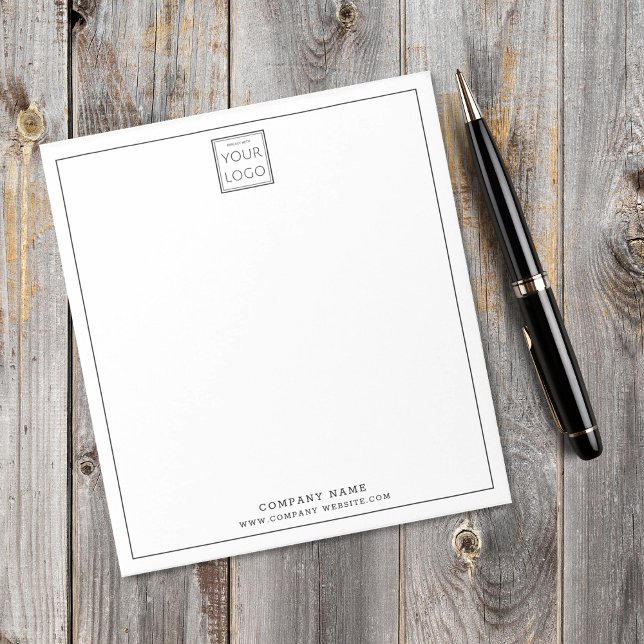 Custom Business Logo Company Name Promo Notepad (Custom Business Logo Company Name Promo Notepad)