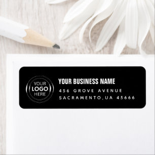 Custom Business Logo Company Return Address