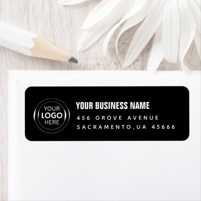 Custom Business Logo  Company Return Address  (Insitu)