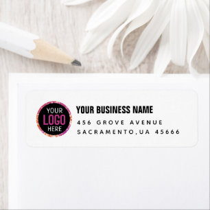 Custom Business Logo Company Return Address