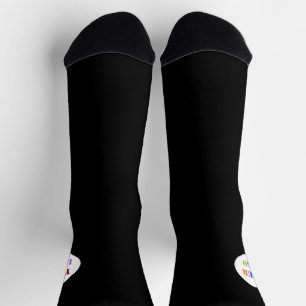 Custom Business Logo Company Socks - Your Colours