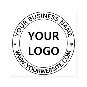 Custom Business Logo Company Stamp Personalised
