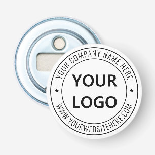 Custom Business Logo Company Stamp - Personalised  Bottle Opener