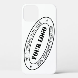Custom Business Logo Company Stamp - Personalised  iPhone 12 Pro Case