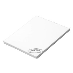 Custom Business Logo Company Stamp - Personalised  Notepad