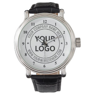 Custom Business Logo Company Stamp - Personalised Watch