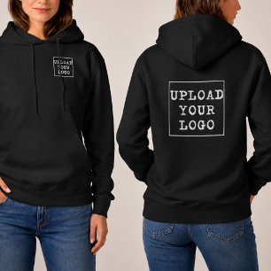 Custom Business Logo Company Zip Hoodie