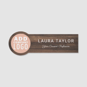 Custom Business Logo Conference Employees Name Tag