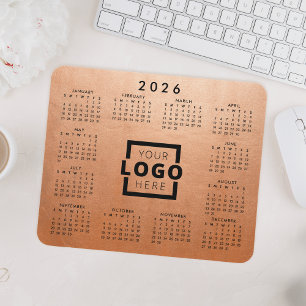 Custom Business Logo Corporate 2022 Calendar Mouse Mat