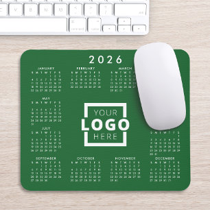 Custom Business Logo Corporate 2022 Calendar Mouse Mat