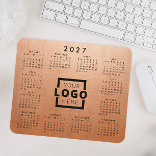 Custom Business Logo Corporate 2023 Calendar Mouse Mat