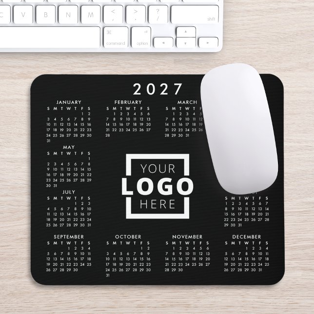 Custom Business Logo Corporate 2027 Calendar Mouse Mat (Creator Uploaded)