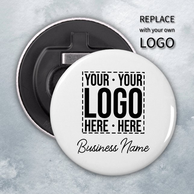 Custom Business Logo Corporate Company Modern Cool Bottle Opener (Creator Uploaded)