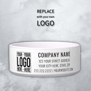 Custom Business Logo Corporate Company Modern Cool Bowl