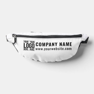 Custom Business Logo Corporate Company Modern Cool Bum Bags