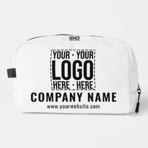 Custom Business Logo Corporate Company Modern Cool Dopp Kit