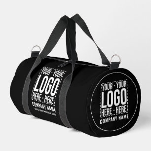 Custom Business Logo Corporate Company Modern Cool Duffle Bag