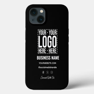 Custom Business Logo Corporate Company Modern Cool iPhone 13 Case