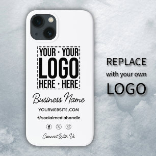Custom Business Logo Corporate Company Modern Cool iPhone 13 Case