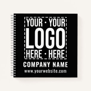 Custom Business Logo Corporate Company Modern Cool Notebook