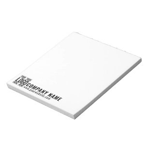 Custom Business Logo Corporate Company Modern Cool Notepad