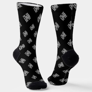 Custom Business Logo Corporate Company Modern Cool Socks