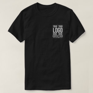 Custom Business Logo Corporate Company Modern Cool T-Shirt