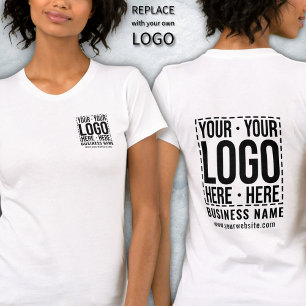 Custom Business Logo Corporate Company Modern Cool T-Shirt