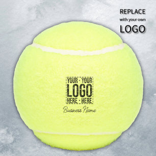 Custom Business Logo Corporate Company Modern Cool Tennis Balls