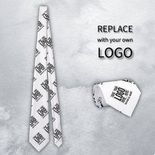 Custom Business Logo Corporate Company Modern Cool Tie