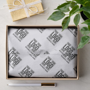 Custom Business Logo Corporate Company Modern Cool Tissue Paper