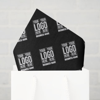 Custom Business Logo Corporate Company Modern Cool Tissue Paper