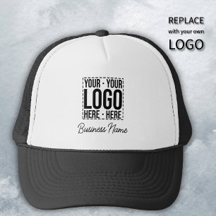 Custom Business Logo Corporate Company Modern Cool Trucker Hat