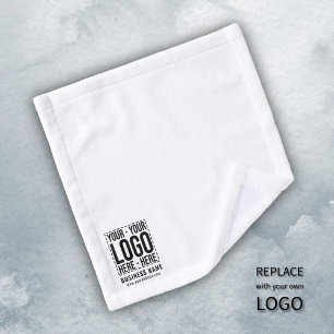 Custom Business Logo Corporate Company Modern Cool Wash Cloth