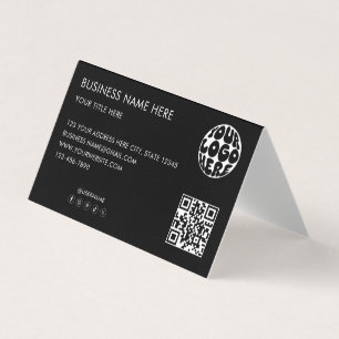 Custom Business Logo Corporate Marketing Modern Card