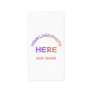 Custom Business Logo Corporate Template Label