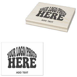 Custom Business Logo Corporate Template Rubber Stamp