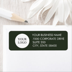 Custom Business Logo Dark Green Company Return