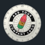 Custom Business Logo Dartboard<br><div class="desc">Add your Business Logo to this Dart Board easily by clicking the "Personalise" button</div>