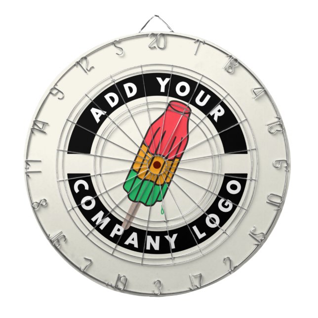 Custom Business Logo Dartboard (Front)