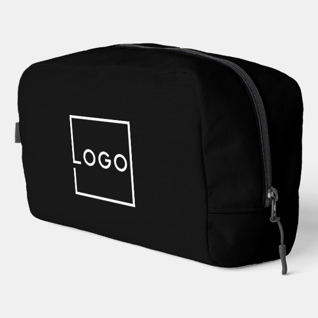 Custom Business Logo Dopp Kit (Right Corner)