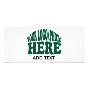 Custom Business Logo Double Sided Template Rack Card