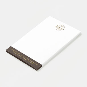 Custom Business Logo Elegant Simple Professional  Post-it Notes